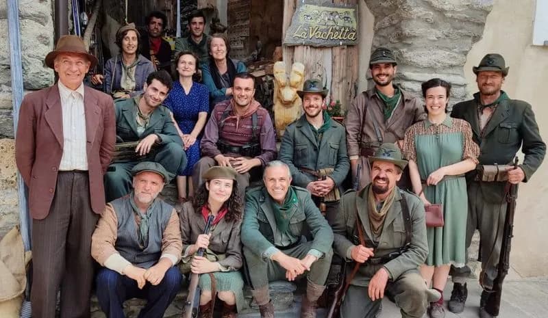 SAN GIORGIO CANAVESE - Il giovane Nicolas Gallicchio in tv con la serie «Fuochi d'artificio» - FOTO