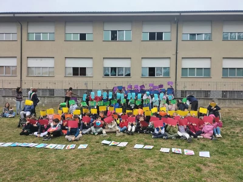 SAN GIORGIO-SAN GIUSTO CANAVESE - Studenti e insegnanti in marcia per la pace - FOTO