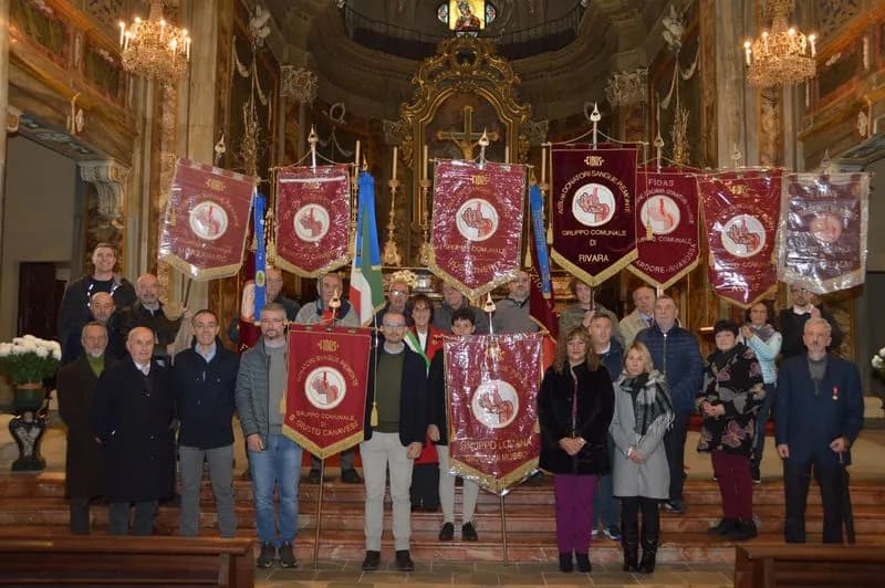 SAN GIUSTO CANAVESE - Fidas, festa per i 40 anni di impegno e solidarietà