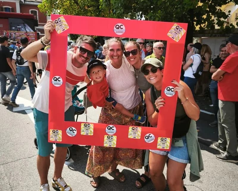 SAN MAURIZIO CANAVESE - #FaccedaVuelta: le foto del pubblico al via della corsa - GALLERY 1