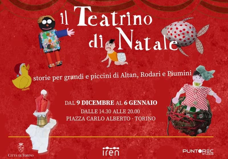 TORINO – Il Teatrino di Natale di piazza Carlo Alberto