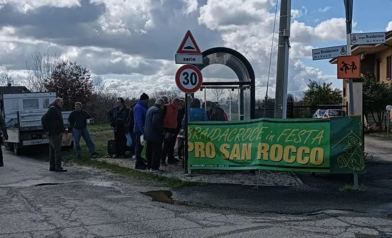 VALPERGA - Pro San Rocco Braidacroce, un successo la tradizionale fagiolata