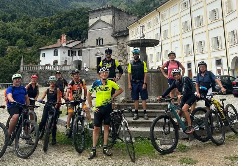 VALPERGA - «Pedalando tra i Sacri Monti»: da Oropa a Belmonte per la sesta tappa tra i siti Unesco