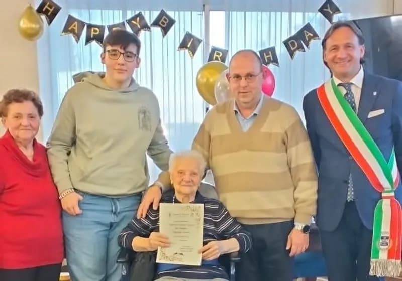 VOLPIANO - Una grande festa per i 100 anni di Ugolina Cicconi