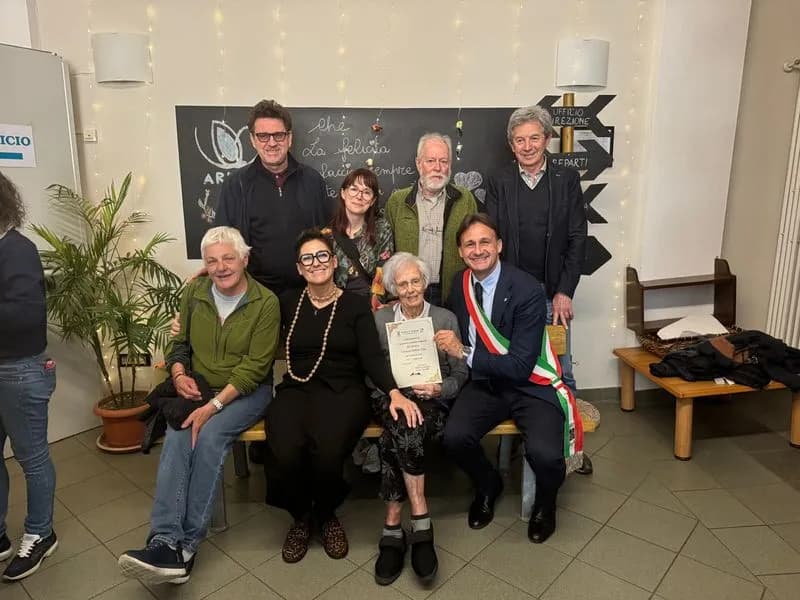 VOLPIANO - Una grande festa per i 100 anni di Lucrezia Delfina Dho - FOTO