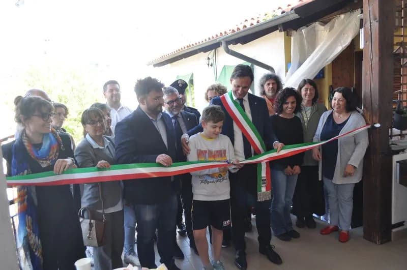 VOLPIANO - Un centro per le famiglie inaugurato in un'abitazione confiscata alla mafia - FOTO