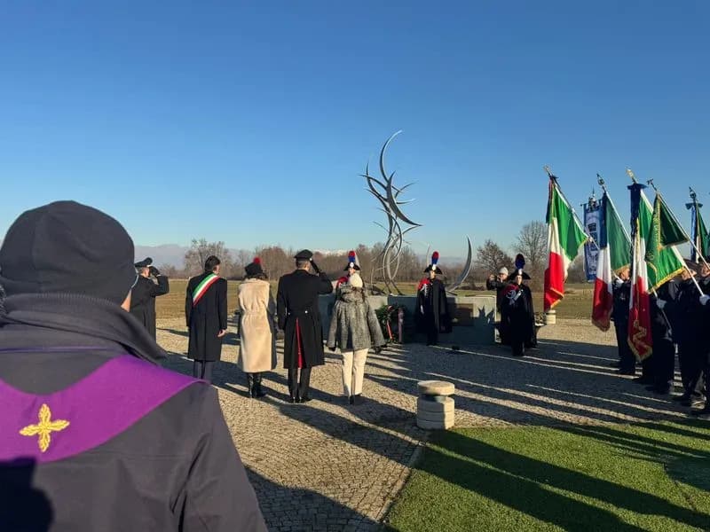 VOLPIANO - Incidente con l'elicottero, dopo 27 anni è ancora vivo il ricordo delle vittime - FOTO