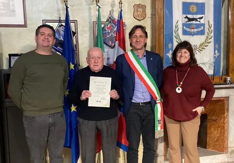 VOLPIANO - Grazie a Giuseppe Cicorello la città è sulla «Settimana Enigmistica» - FOTO