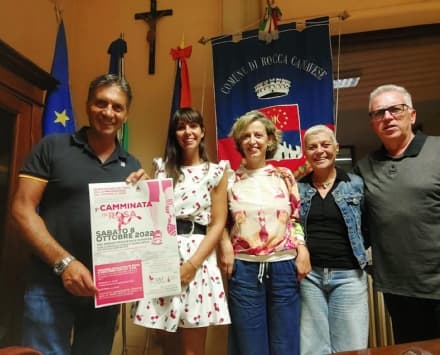 ROCCA CANAVESE - Una camminata in rosa per prevenire il tumore al seno
