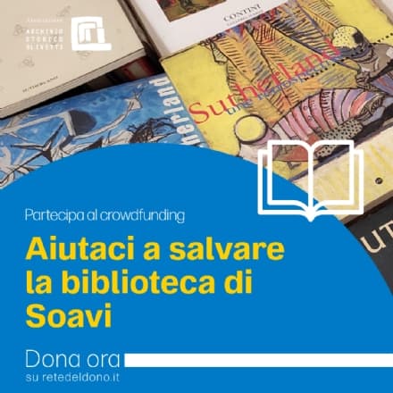 IVREA - Salviamo la biblioteca di Giorgio Soavi, tesoro di tutti