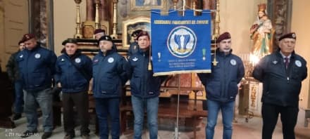 SAN GIUSTO CANAVESE - I Paracadutisti hanno celebrato il decimo anniversario della morte di Aurelio Bolattino