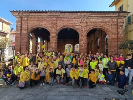 SAN BENIGNO-BOSCONERO - Un successo la prima biciclettata in giallo - FOTO