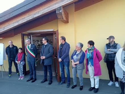 CASCINETTE D'IVREA - Inaugurata la nuova sala di lettura - FOTO