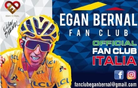 RIVARA - Donazione all'Asl To4 dell'official fan club Italia di Egan Bernal
