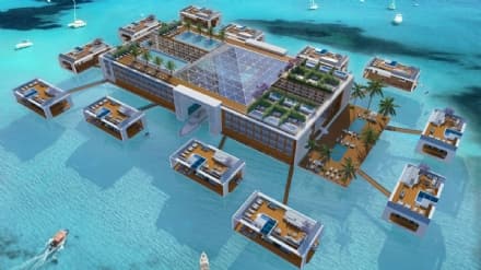 LUXURY – A Dubai sta nascendo il primo albergo sull’acqua