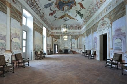 CASTELLO DI MASINO - Un tesoro ritrovato: inaugurato dopo i restauri il Salone dei Savoia - FOTO