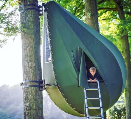 CAMPING – La tenda a forma di goccia di rugiada