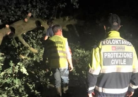 BOMBA D'ACQUA SUL CANAVESE - Allagamenti e danni a Rivarolo, Favria, Feletto - FOTO