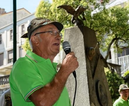CUORGNE' - In lutto per il capogruppo degli Alpini locali: addio a Michele Panier Suffat