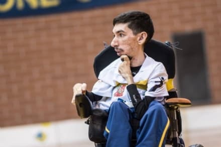VOLPIANO - Roberto Graziano con l'Italia ai Mondiali di Powerchair hockey